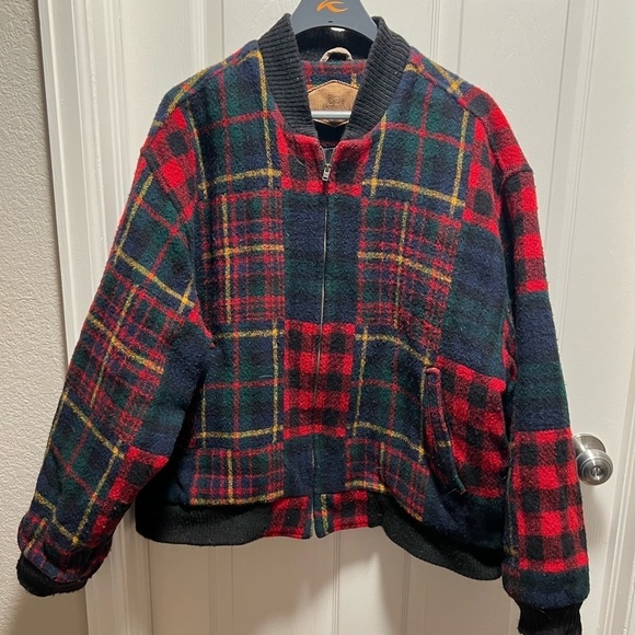 Woolrich Other - Woolrich | Vintage Patchwork Wool Coat Men's Sz XL